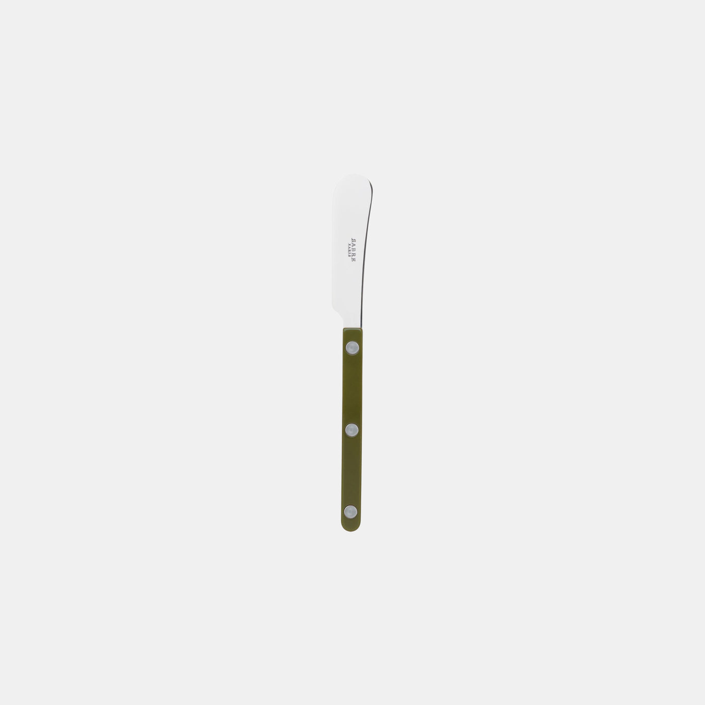 Bistrot shiny solid Butter Spreader - Green fern