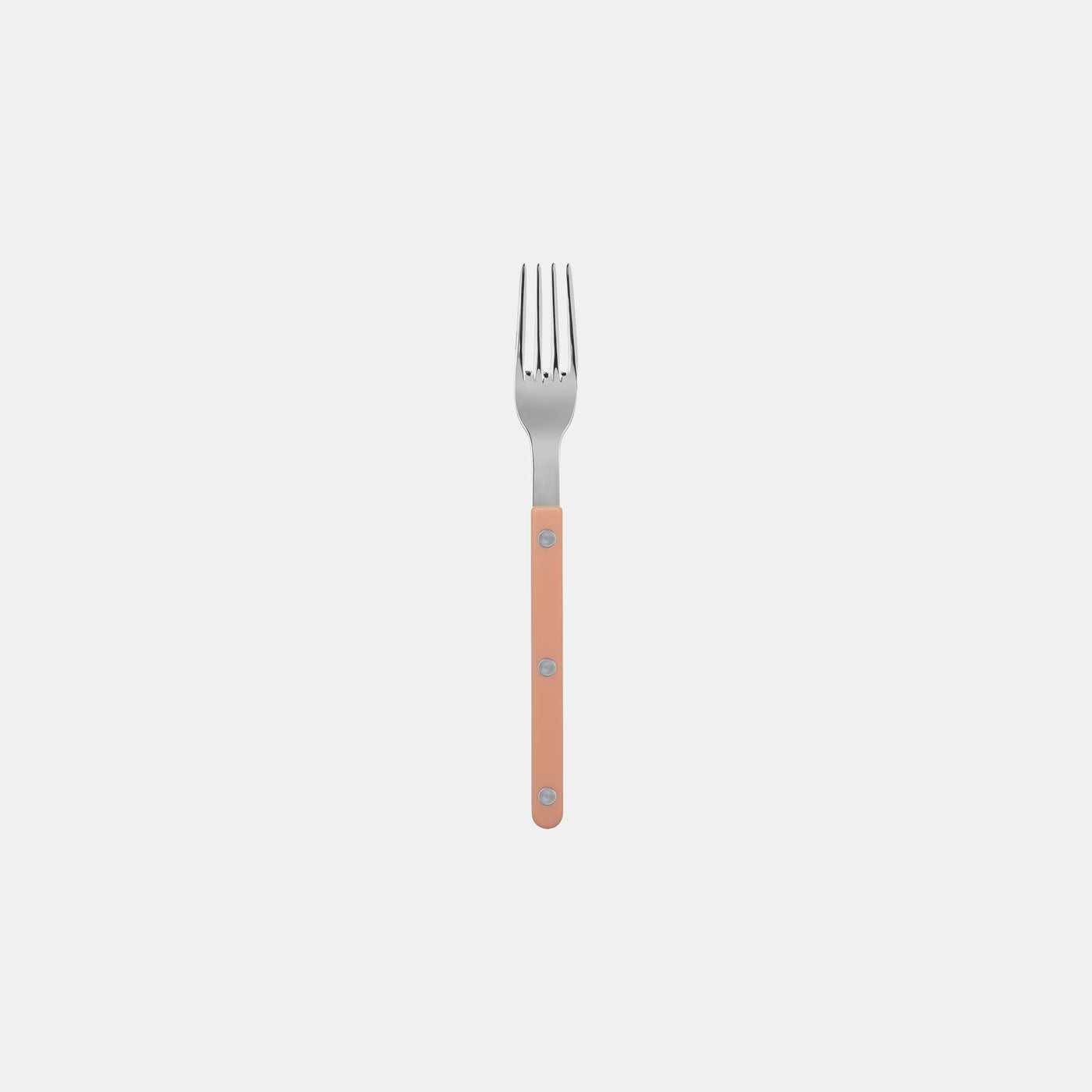 Bistrot shiny solid Salad fork - Nude Pink