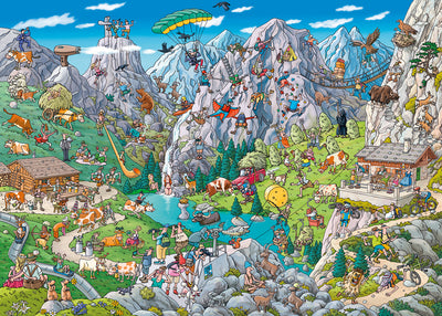 Tanck Alpine Fun - 1000 pieces puzzle