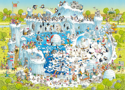 Degano Zoo Polar Habitat - 1000 pieces puzzle