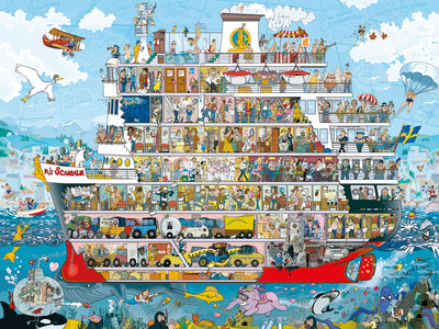 Lyon Cruise - 1500 piece puzzle