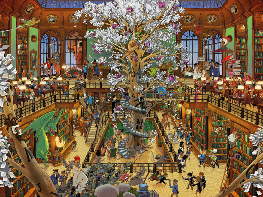 Oesterle Library - 1500 pieces puzzle