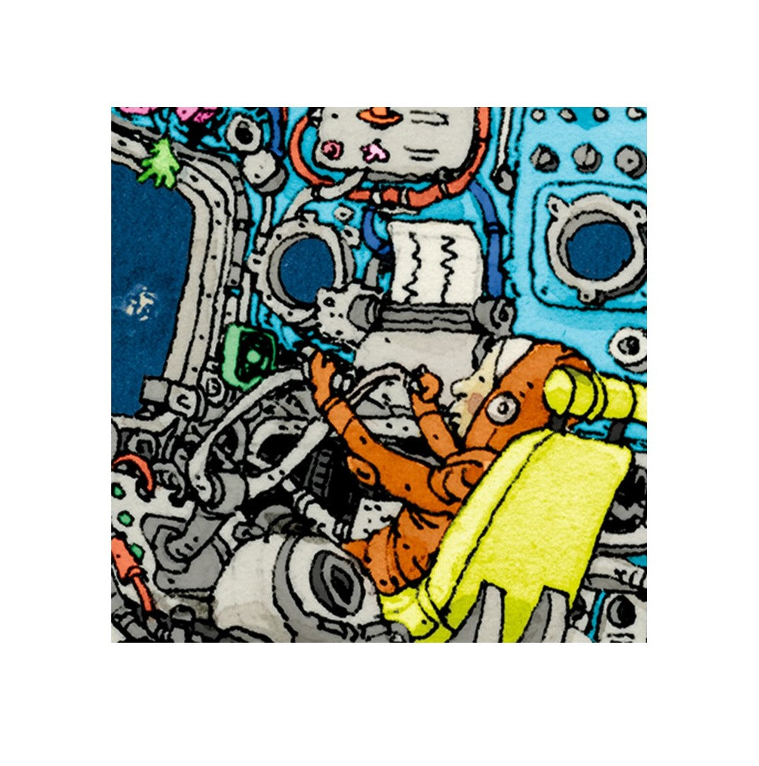 Heye Adolfsson Spaceship - 1500 pieces puzzle