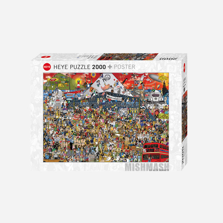British Music History - 2000 piece puzzle