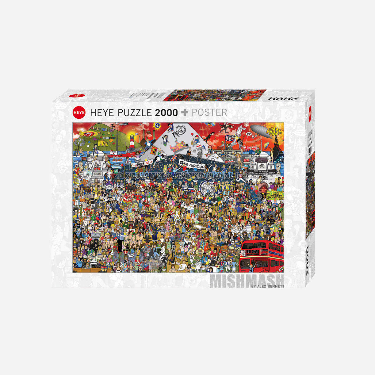 British Music History - 2000 piece puzzle