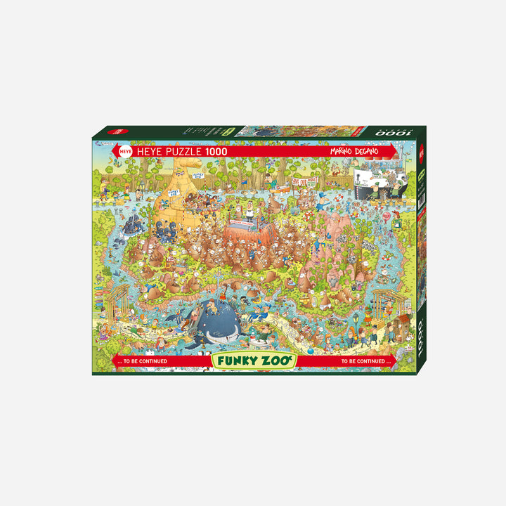 Degano Zoo Australian Habitat - 1000 pieces puzzle