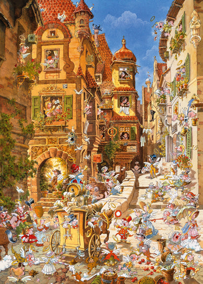 Ryba Town By Day - 1000 piece puzzle