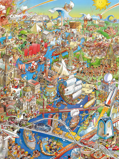 Prades History River - 1500 pieces puzzle