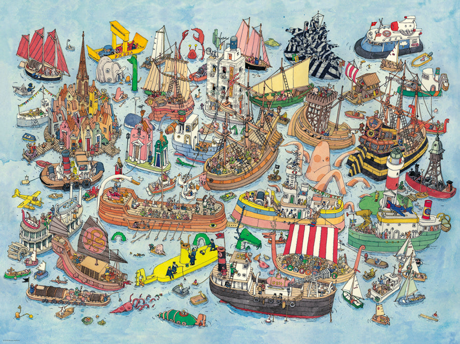 Adolfsson Regatta - 1500 piece puzzle