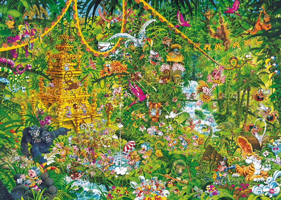 Ryba Deep Jungle - 2000 piece puzzle