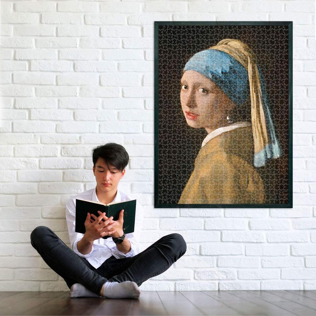 Museum Collection - The Girl with the Pearl Earring 1000pcs puzzle