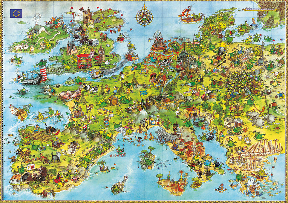 Degano United Dragons - 4000 pieces puzzle