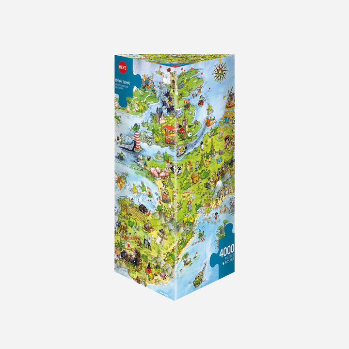 Degano United Dragons - 4000 pieces puzzle