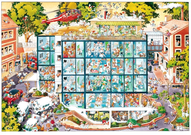 Loup Emergency Room - 2000 piece puzzle