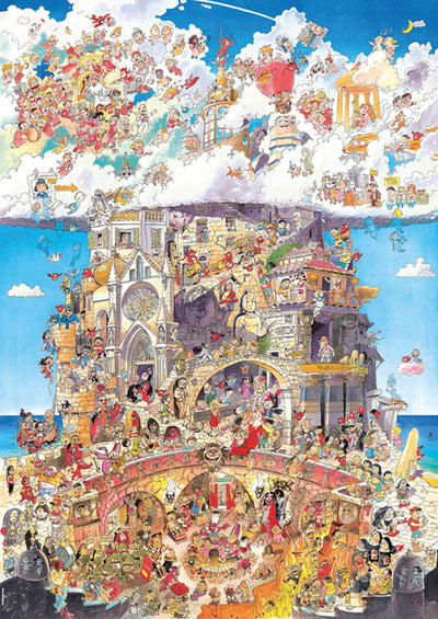 Prades Heaven and Hell - 1500 pieces puzzle