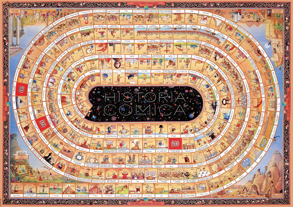 Degano Historia Comica 1 - 4000 pieces puzzle