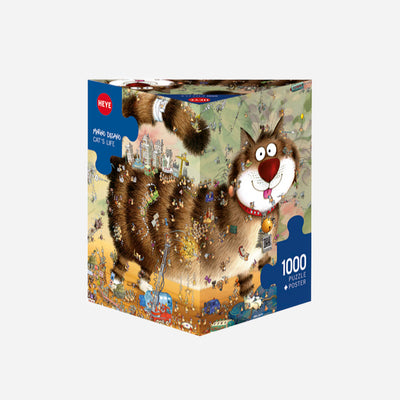 Degano Cat's Life - 1000 pieces puzzle