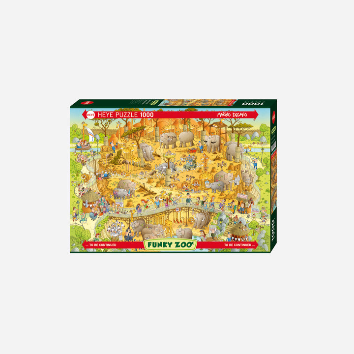 Degano Zoo African Habitat - 1000 pieces puzzle