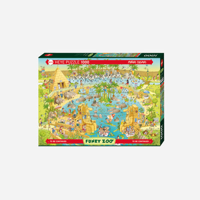 Degano Zoo Nile Habitat - 1000 pieces puzzle