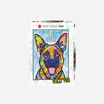 Jolly Pets Dogs Never Lie - 1000 pieces puzzle
