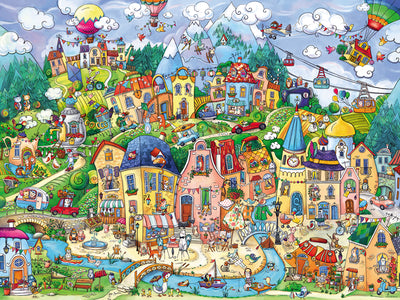 Happytown - 1500 pieces puzzles