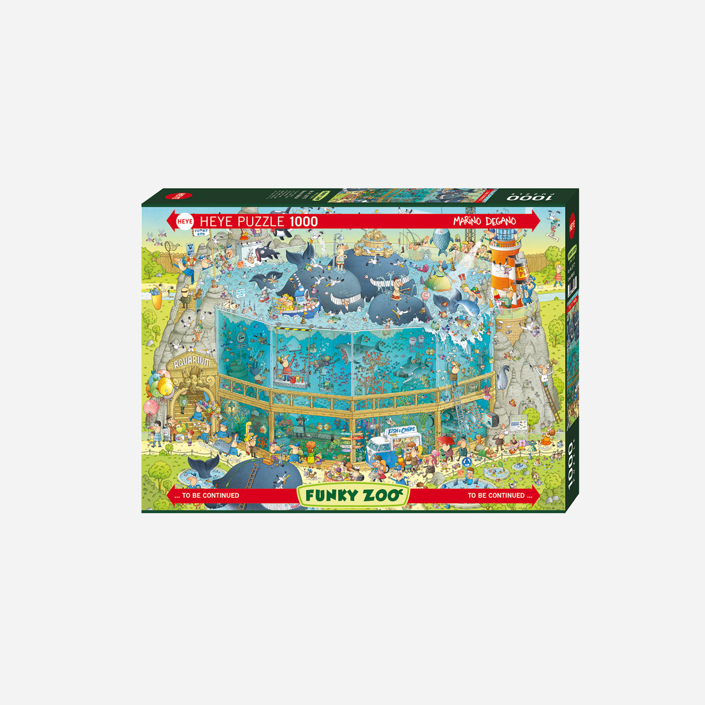 Degano Zoo Ocean Habitat - 1000 pieces puzzle