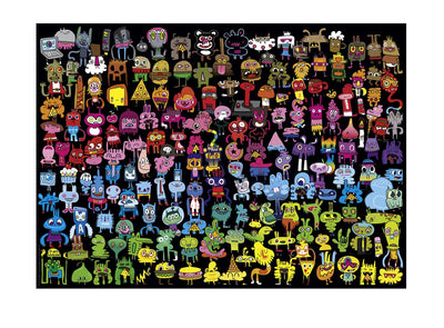 Heye Burgerman Doodle Rainbow - 1000 pieces puzzle