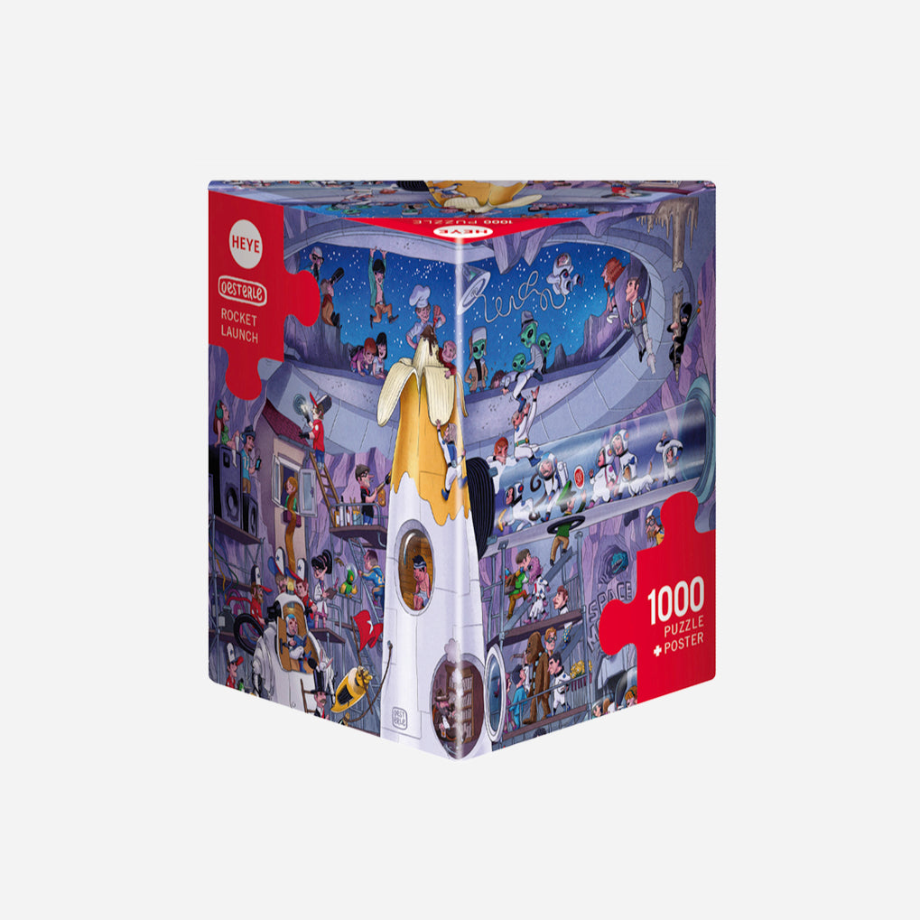 Oesterle Rocket Launch - 1000 pieces puzzle