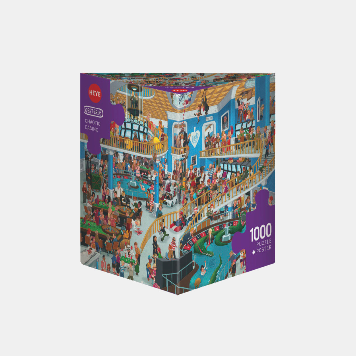 Oesterle Chaotic Casino - 1000 pieces puzzle