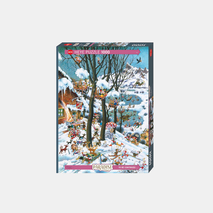 Ryba Paradise In Winter - 1000 pieces puzzle