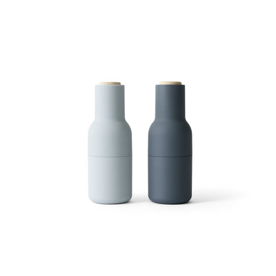 MENU 2 pack Bottle Grinder w. Beech Lid - Blues