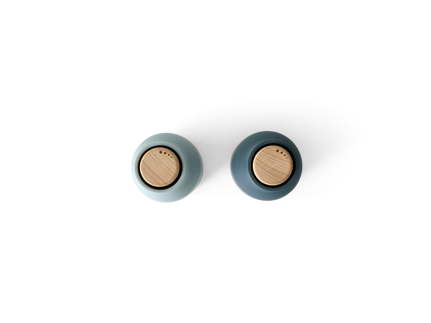 MENU 2 pack Bottle Grinder w. Beech Lid - Blues