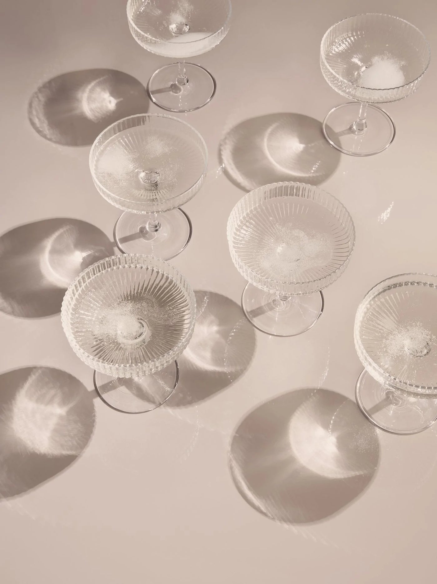 Ripple Champagne Saucer (set of 2)