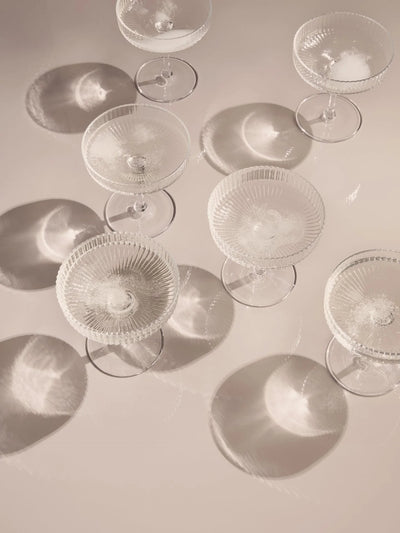 Ripple Champagne Saucer (set of 2)
