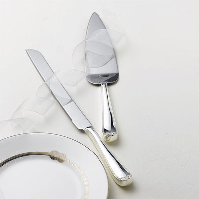 Vera Wang Infinity Cake Knife and Server