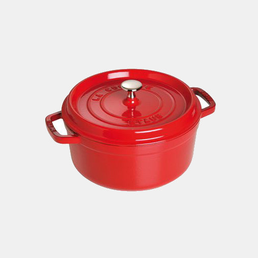 Round Cocotte - 26cm/5.2L Cherry Red