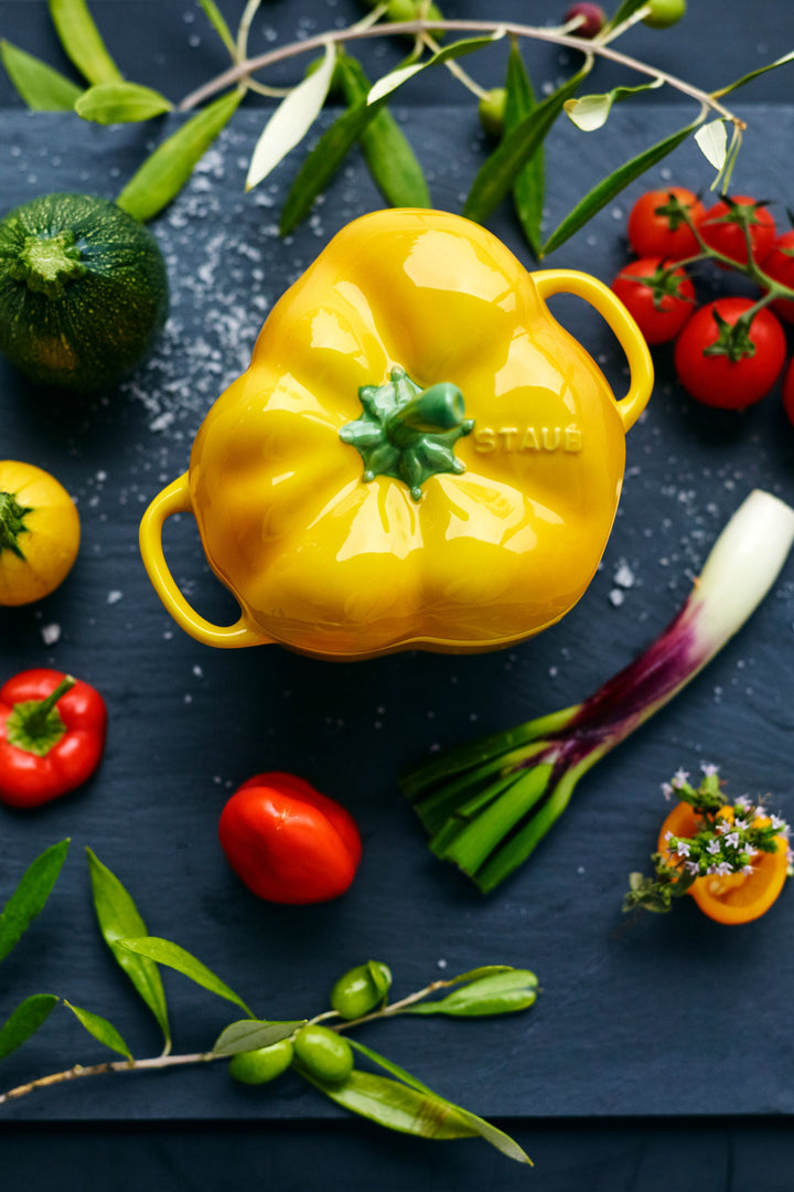 Ceramic Capsicum Cocotte 0.5L