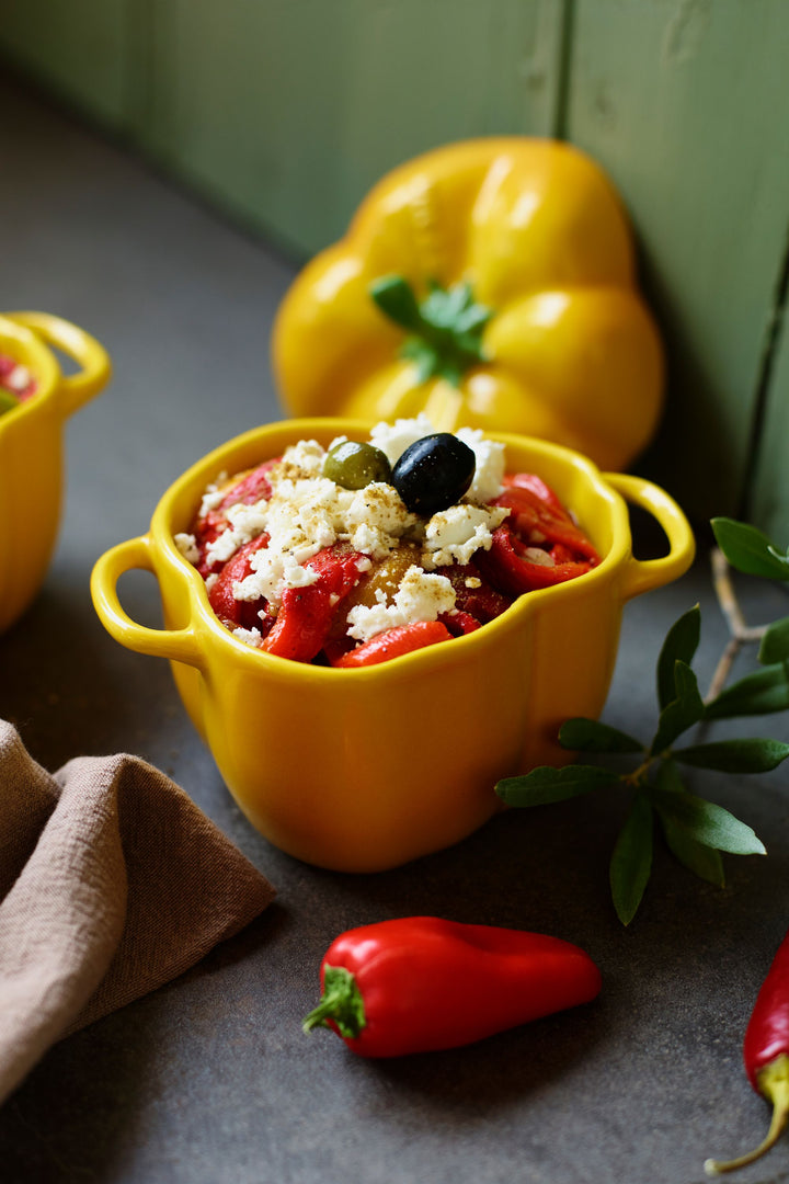 Ceramic Capsicum Cocotte 0.5L