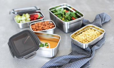 Food-Safe Stainless Steel Rectangular - 500ml