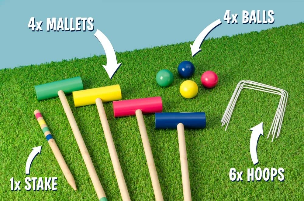 Ridley's Wooden Croquet Set