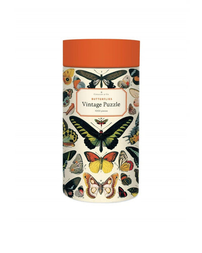Cavallini & Co. Butterflies Vintage Puzzle - 1000 pieces