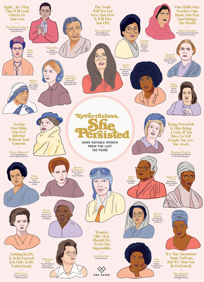 Nevertheless She Persisted - 1000 piece puzzle