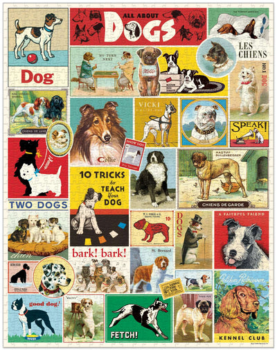 Dogs Vintage Puzzle - 1000 pieces
