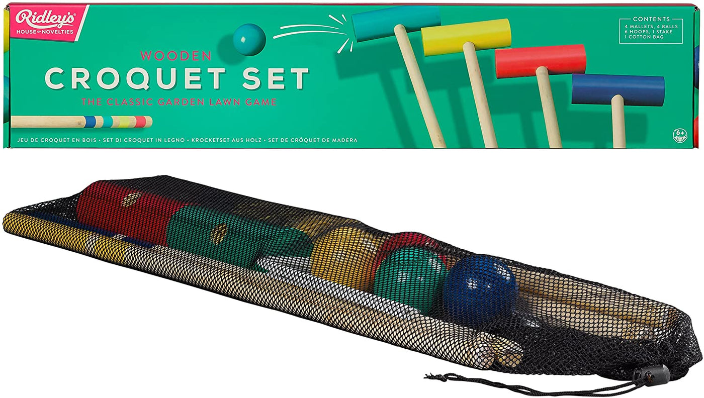 Ridley's Wooden Croquet Set