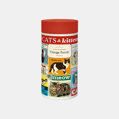 Cats & Kittens Vintage Puzzle - 1000 pieces