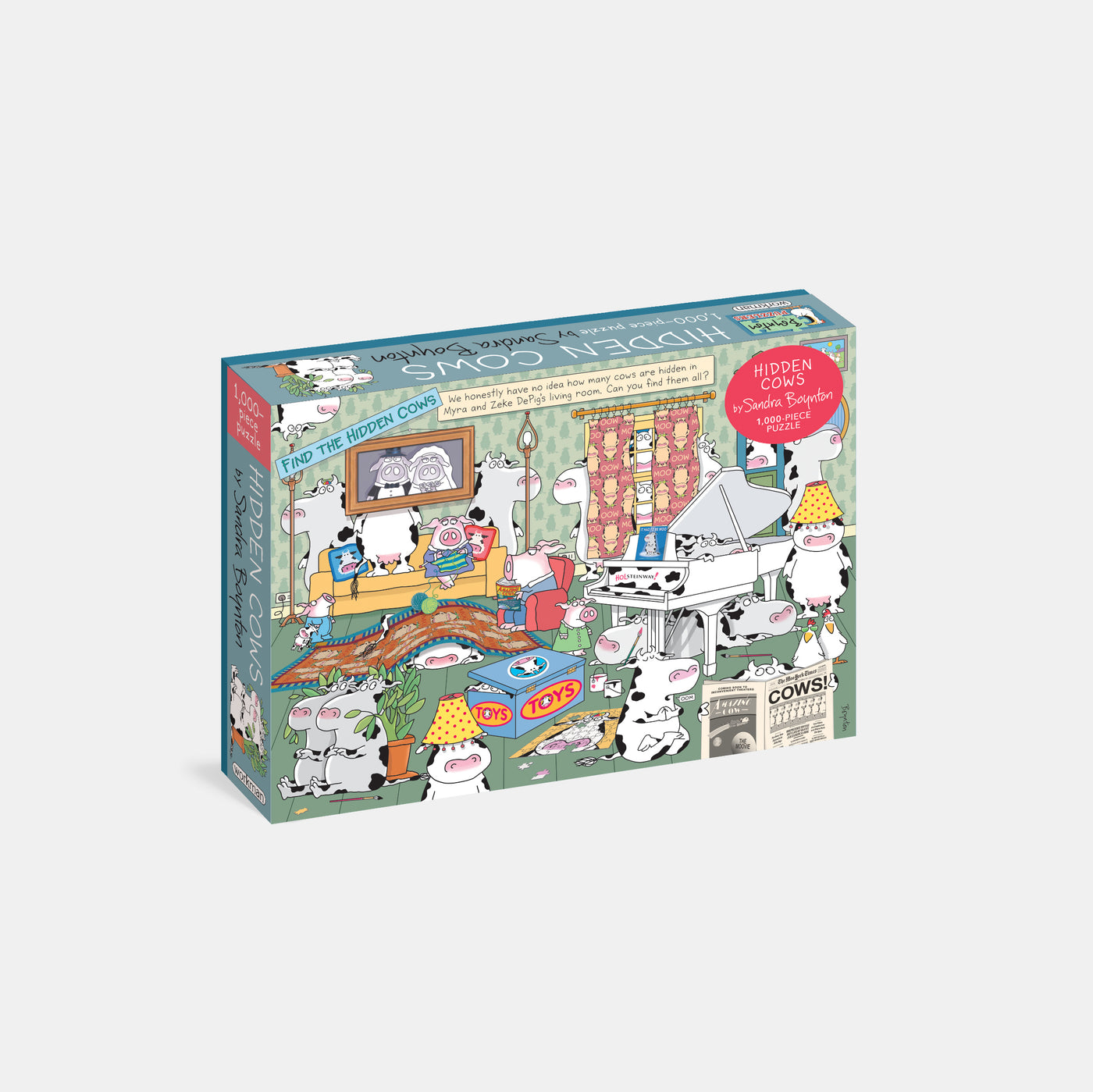 Sandra Boynton: Hidden Cows 1000-Piece Puzzle