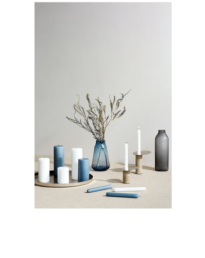 Broste Copenhagen Classic Candle Set of 10 - White