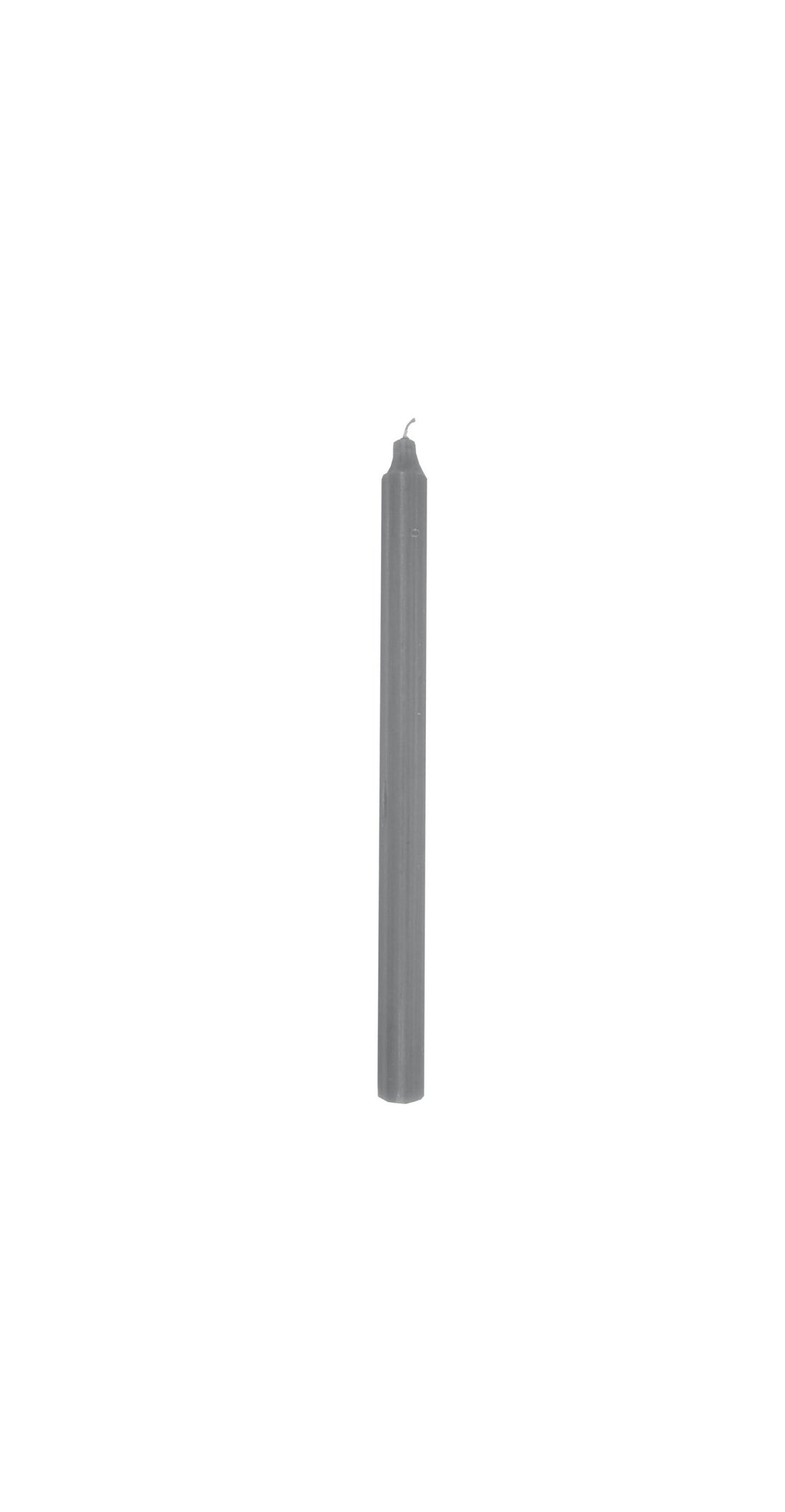 Broste Copenhagen Taper Candle Grey (Rainy Day)