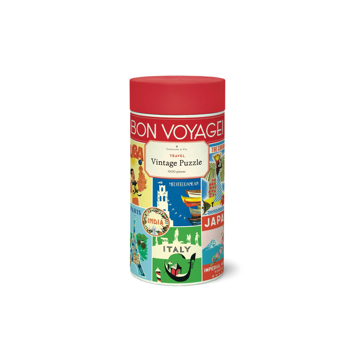 Travel Vintage Puzzle - 1000 pieces
