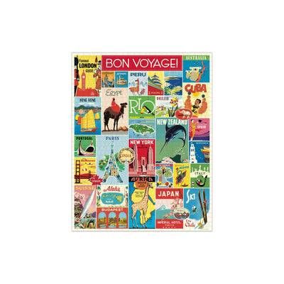 Travel Vintage Puzzle - 1000 pieces